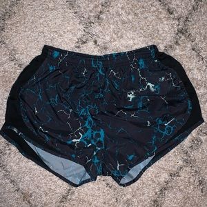Nike dry tempo lightning print shorts